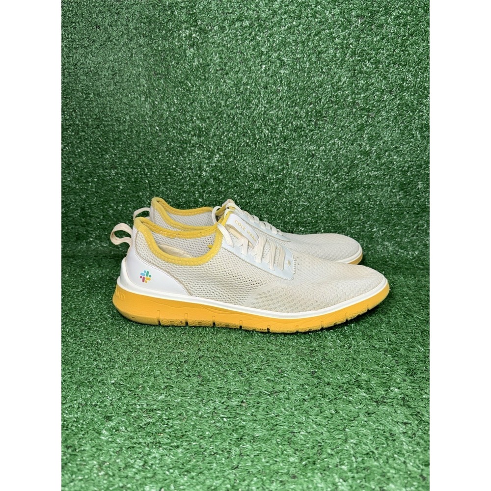 Cole Haan Generation Zerogrand Mens Size 10 White Casual Shoes Comfort Sneakers